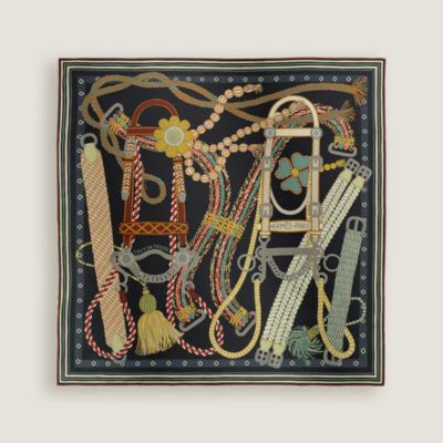 カレ 70 《カレ・リブレ》 - ブラック | Hermès - エルメス-公式